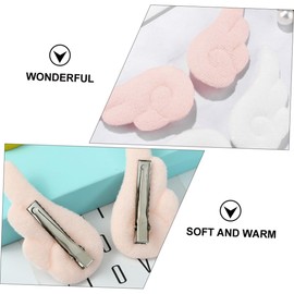 NOLITOY Sets Fashionable Hair Clip Top Clip for Hair Women Accessories for Wearers Plush Pairs