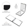 YOLCAR Portable Beauty Mirror with Leather Cover, 1X/2X Two-Sided Makeup