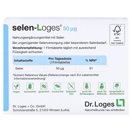 Selen-Loges 50 µg Film-Coated Tablets
