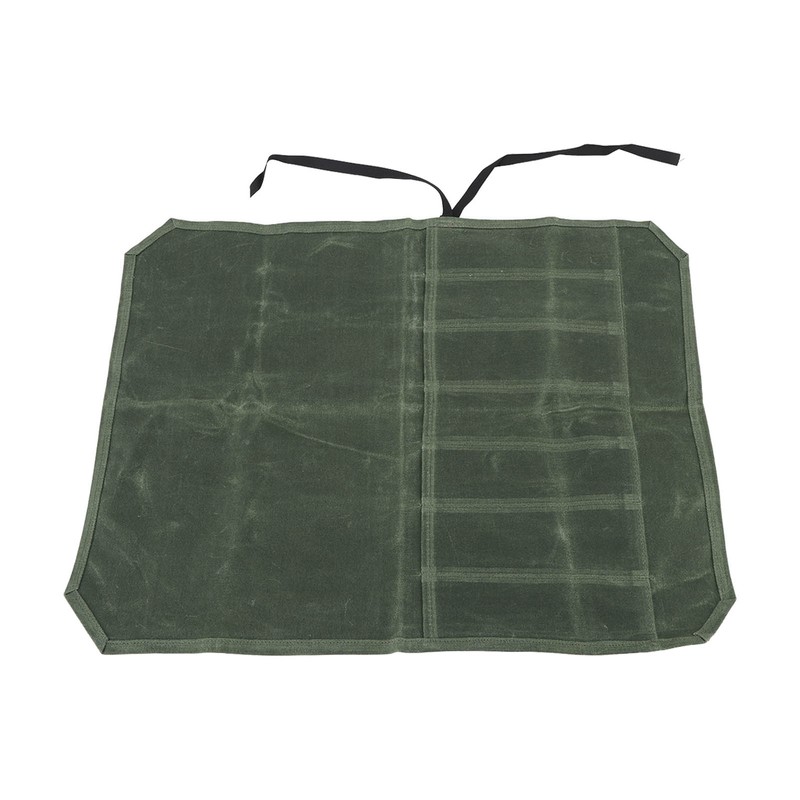 Camping Utensil Bag Canvas Cookware Knife Storage Bag Portable Tools