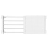 Tension Shelf Adjustable Closet Divider 24cm Width Storage Rack for