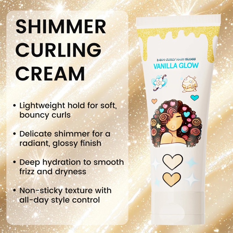 3 in 1 Curl and Shine Cream Moisturizing Styling Lotion