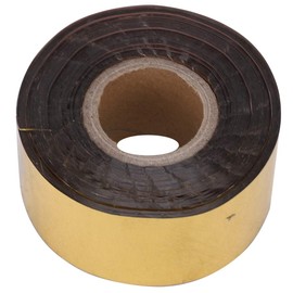 Hot Stamping Foil Paper, 3cm Width 120 Meter/Roll Hot Foil Stamping Paper Roll PU Heat Transfer Anodized Gilded Paper for Hot Foil Stamping Machine(Gold)