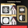 FanGoFast 8 inch Exhaust Fan, Kitchen Exhaust Fan for Wall,