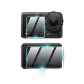 IPG ProActive Made for DJI Osmo Action 4 Camera (3 Pack) 9H Hardness Screen Protector, Smooth Glass Touch, Ultra Responsive, High Clarity, Anti Scratch, Smudge & Shock Proof