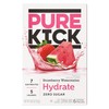 PURE KICK Hydration Singles To Go Drink Mix, Strawberry Watermelon,