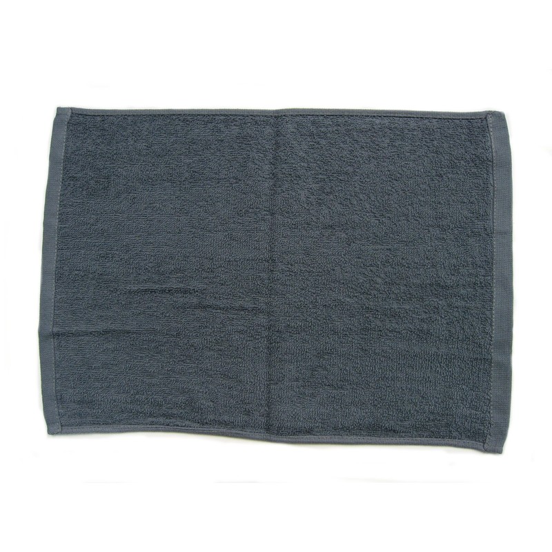 《HT-CG10 Quick Drying Thin Type》Hand Towel Set of 10, Charcoal