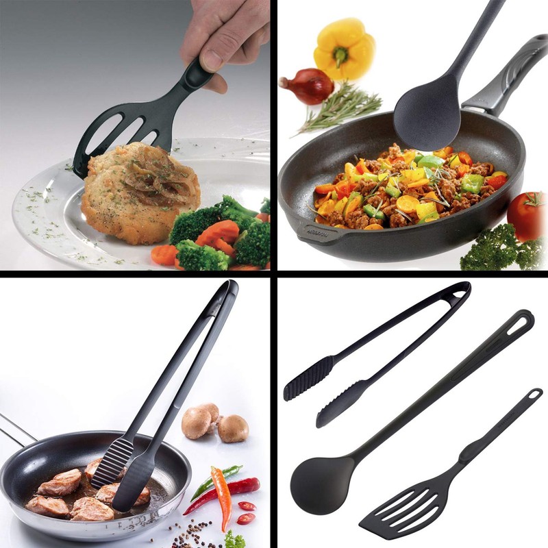 Westmark kitchen utensil set, 6 piece set, spatula, skimmer, spaghetti