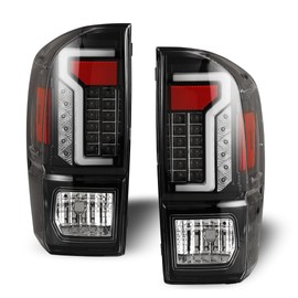 Nixon Offroad Tail Lights for Toyota Tacoma 2016-2023, LED Rear Lamps Assembly Replacement, Passenger and Driver Sides, Clear Lens