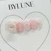 Crooked Rabbit Handmade Nail Tips Pink Nail Tips - Short