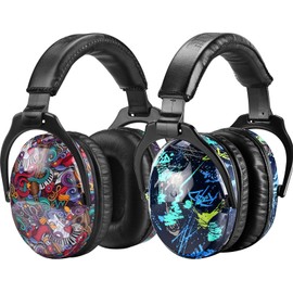 ZOHAN 030 Children's Hearing Protection, Pack of 2, Noise Protection Headphones for Autism, Ear Muffs for Children with Sensory Problems, Ideal for School, Fireworks, Concerts, Cinema