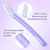 MATGICOL Women's Dermaplane Razor for Face & Eyebrow - Anti-Cutting