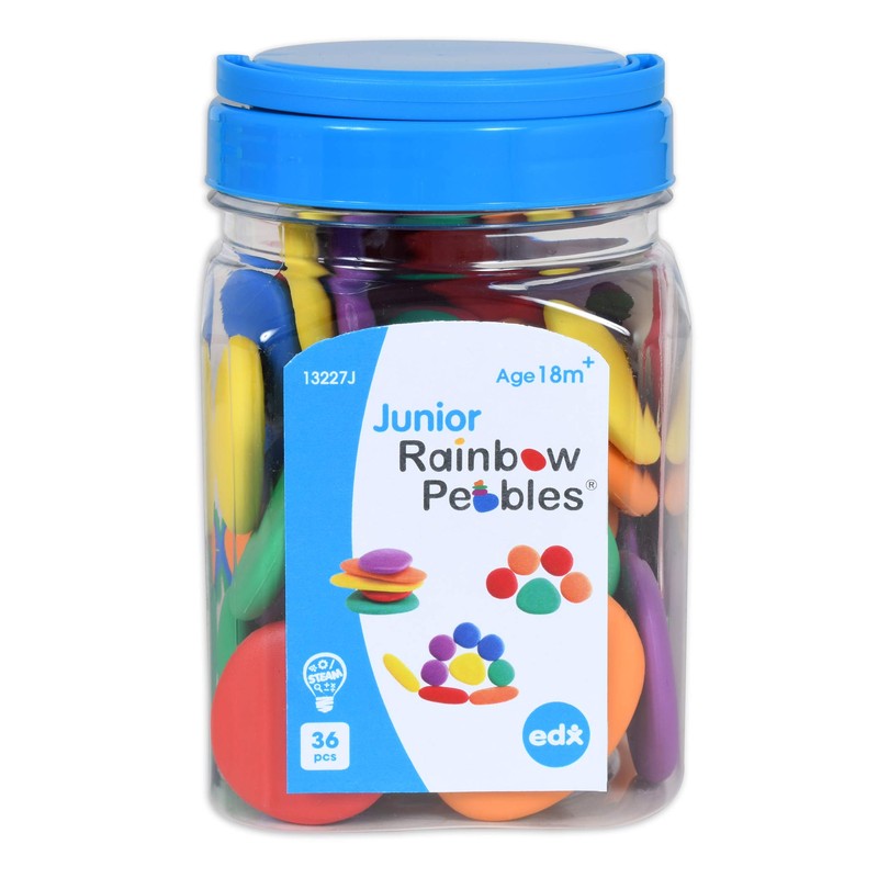 Rainbow Pebbles - Junior - Mini Jar - Ages 18m+