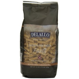 DeLallo Gluten Free Pasta, Fusilli, 12 Ounce