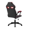 Aspect Adjustable Racing Gaming Chair in Black Faux Leather and