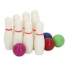 Kids Bowling Set Educational Interactive Resin with 10 Bowling Pins