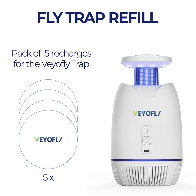 Veyofly Kit Fly - Trap Indoor, Fruit Flys, Gnat Traps,