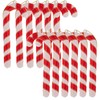 KADAX Candy Canes for Christmas Tree, Candy Cane Classic Red