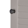 RiverRidge, Taupe Ellsworth Tall Corner Bathroom Storage Cabinet