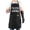 Gifts for Men Women, Funny Saying Apron with 3 Tool