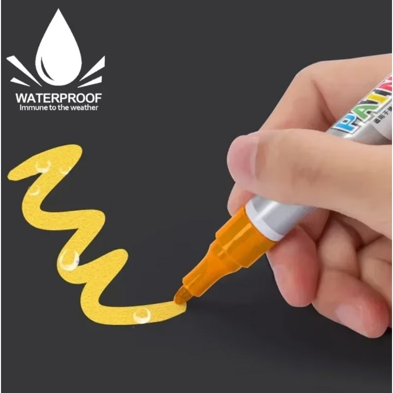 Waterproof Car Paint Scratch Repair Pen - Clear & Color