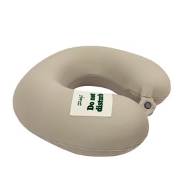 Mr. Wonderful - Travel Pillow - Do not Disturb - Travel Pillow with Press Stud on the Front for Adjustment During Use