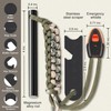 2 Pack Ferro Rod, 4 Inch Fire Starter Survival Tool,