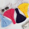 Conjunto de 3 bandas anchas de algodón sólido Boho Yoga