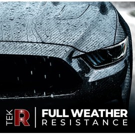 VViViD Tek R Full-Gloss Black, Highly Weather-Resistant Vinyl Wrap Film Roll (10ft x 5ft)