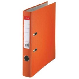 Esselte A4 Lever Arch File, Orange, 52mm Spine, Plastic, Pack of 1, 81171