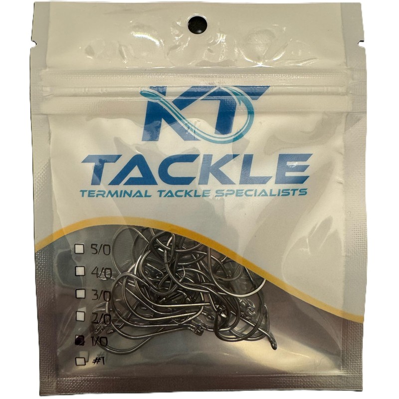 Sea Fishing Circle Hooks 5 sizes 5/0, 4/0, 3/0, 2/0,