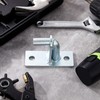Dunzy Wall Mount Gate Hinges Wall Plate Hinges Heavy Duty
