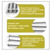 Zmbroll M2 Hex Socket Head Cap Screw 945Pcs Machine Screws