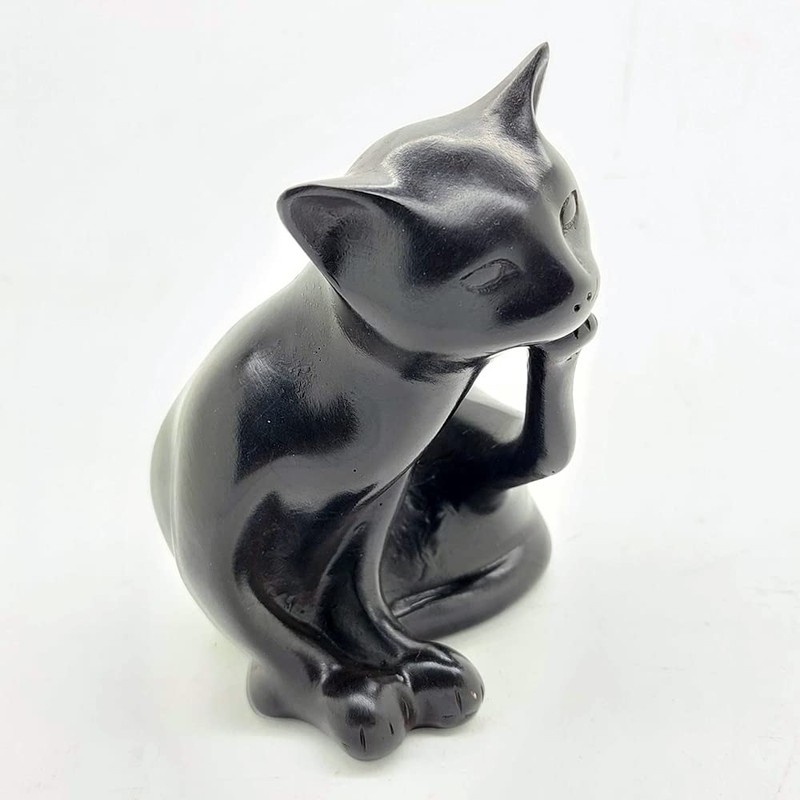 Vie Naturals Resin Figurine, Cat, Multicolor, One Size