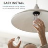 LUXRITE A19 LED Bulb 75W Equivalent, 1100 Lumens, 3000K Soft
