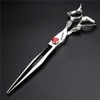 Professional Hairdressing Scissors 7/7.5/8 Inch Hairdressing Scissors Gold and Black