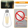 winsaLED 12 Pack 100 Watt Equivalent LED Edison Bulbs, 9W