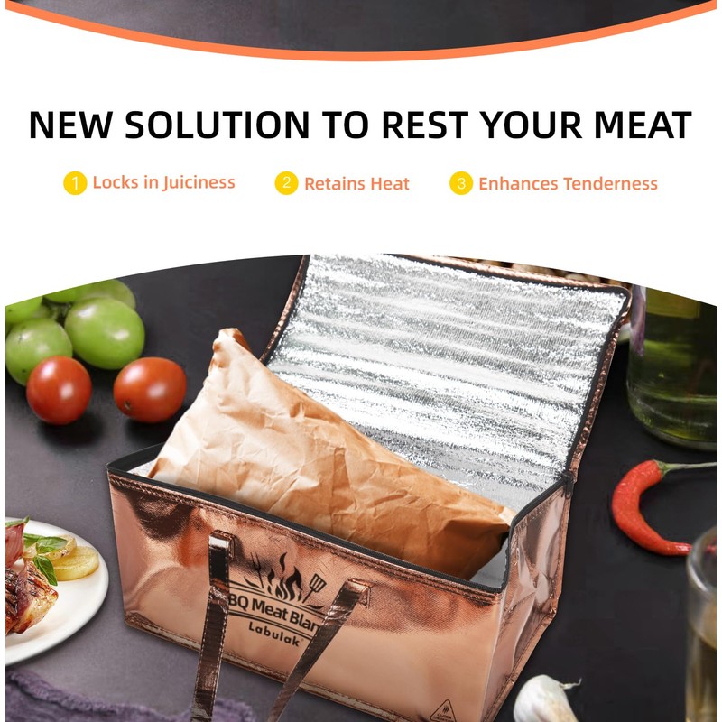 BBQ Blanket For Meat Resting, BBQ Brisket Blanket For Smoking,