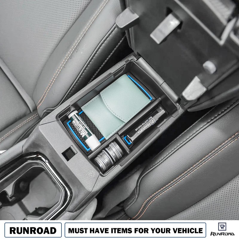 RUNROAD Center Console Organizer Tray Compatible with Jeep Compass 2022-2025