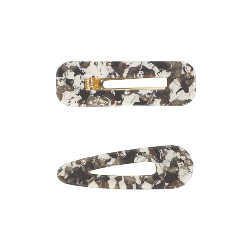 GOODY RESIN HINGE CLIP 2CT BLACK