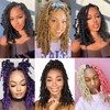 Crochet Faux Locs Crochet Hair Extensions for Black Women Butterfly