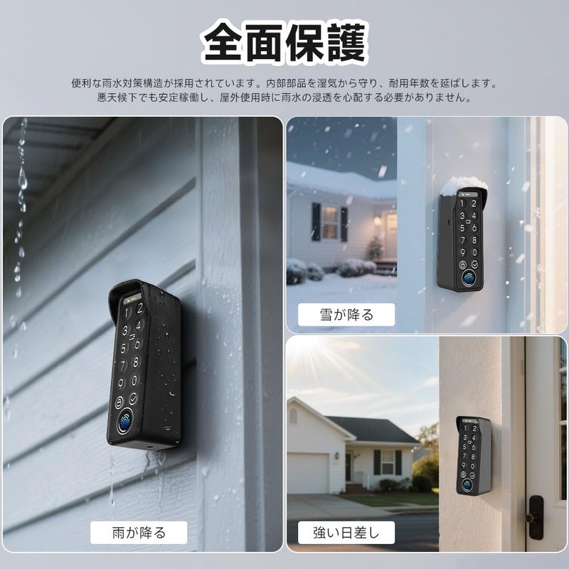 For SwitchBot Fingerprint Identification Pad Cover, Full Body Protection, Lightweight,