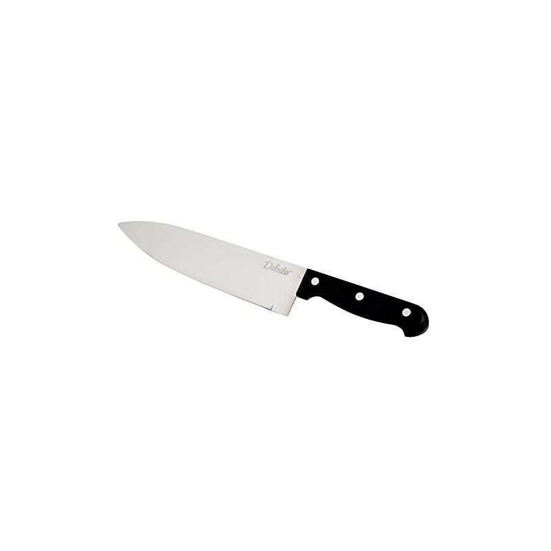 Deleite 89658 Cuchillo chef de 8" de Acero inoxidable y