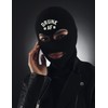 Drunk AF Ski Mask St Patricks Balaclava (Black)