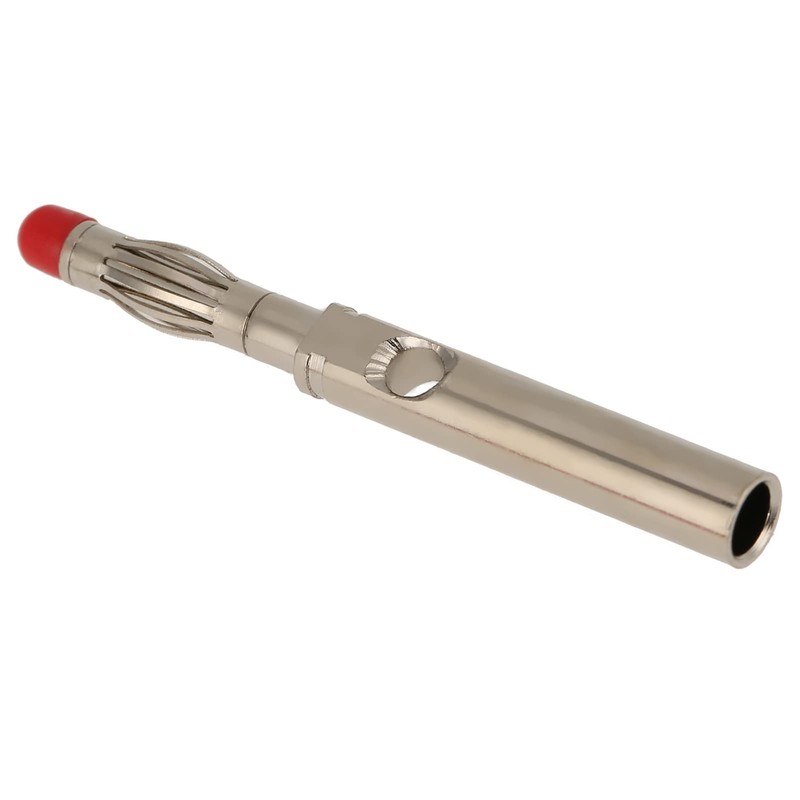 Stackable Banana Plug Connectors 4 MM Safety Fully Insulated Stackable