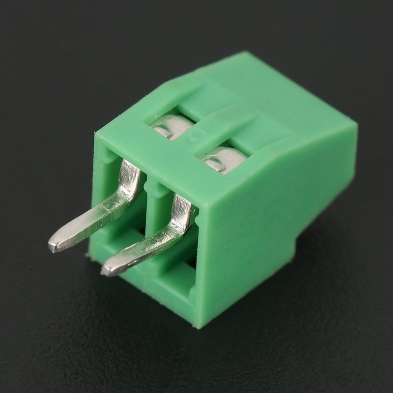 PCB Mounting Screw Terminal Block 50Pcs/Set 2 Pin Pitch 2.54mm