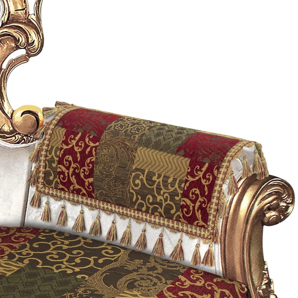 Loom and Mill Luxury Sofa Armrest Covers Set of 2,