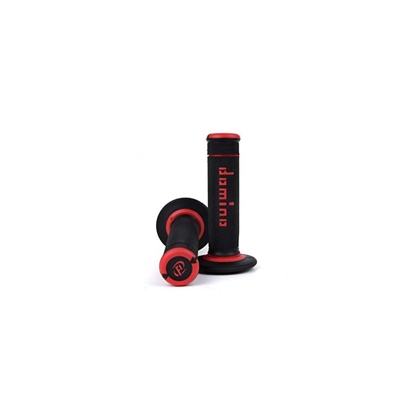 Domino Rubber Grip Offroad Right d.22 mm. L.118 MM CLOSED