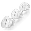 3B Medical Siesta Nasal Mask Replacement Cushions (Large), Clear