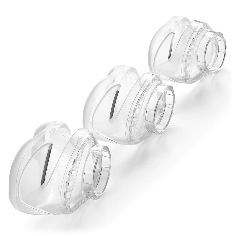 3B Medical Siesta Nasal Mask Replacement Cushions (Large), Clear